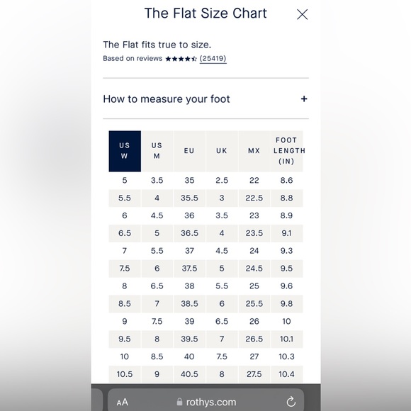 Rothy’s - The Flat in Mocha/ Size W10 - Picture 15 of 15
